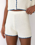 Inez Crochet Polo
