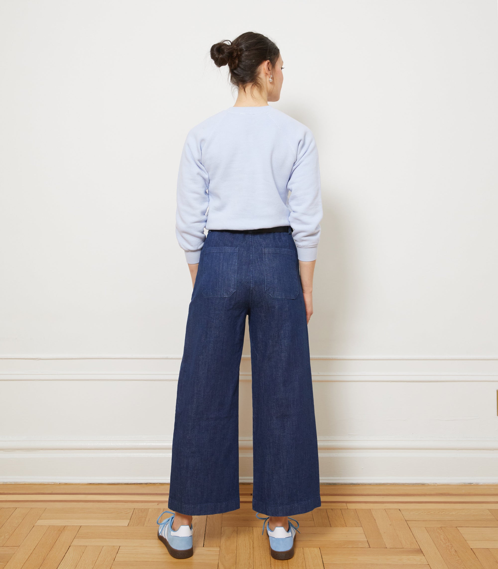 Loup - Nico Crew Neck Sweatshirt - Ice Blue -