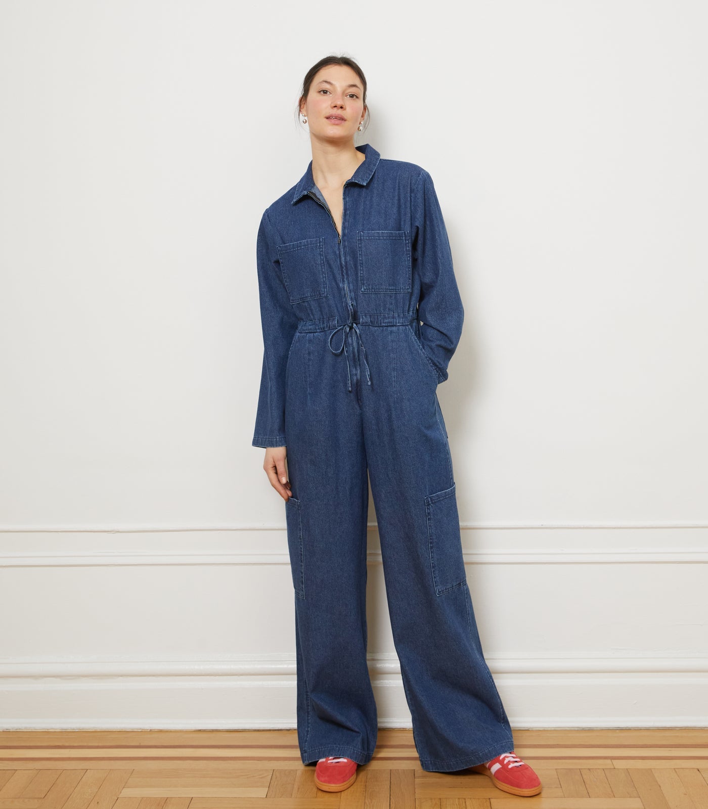 Loup - Spencer Jumpsuit - Indigo -