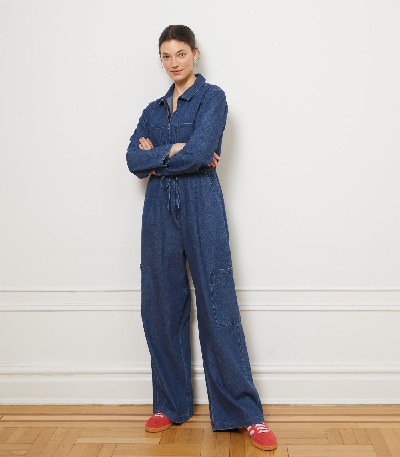 Loup - Spencer Jumpsuit - Indigo -