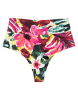 Montce - Isla Floral Full Coverage High Rise Bikini Bottom -