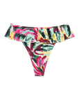 Montce - Isla Floral Tamarindo Ruffle Bikini Bottom -