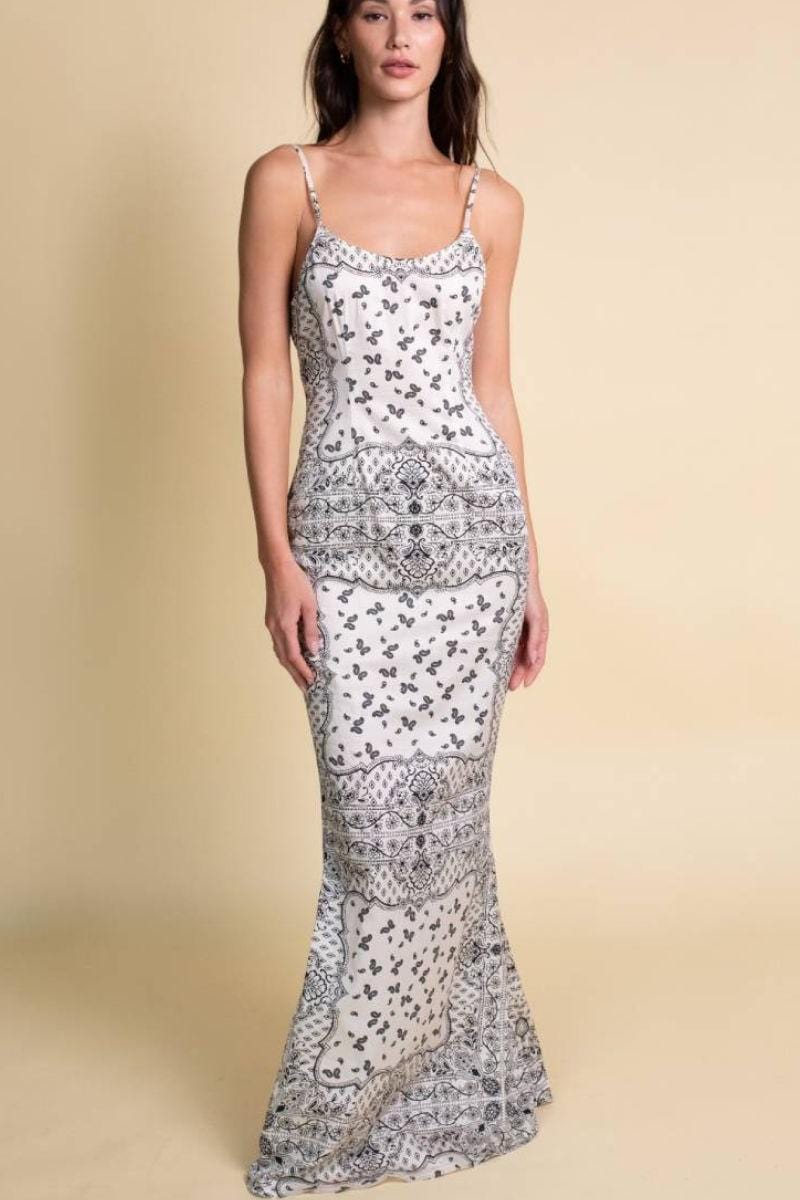 Montce - Ivy Bandana Sheeth Dress -