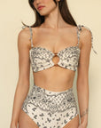 Montce - Ivy Bandana Tori Ties Bandeau Bikini Top -