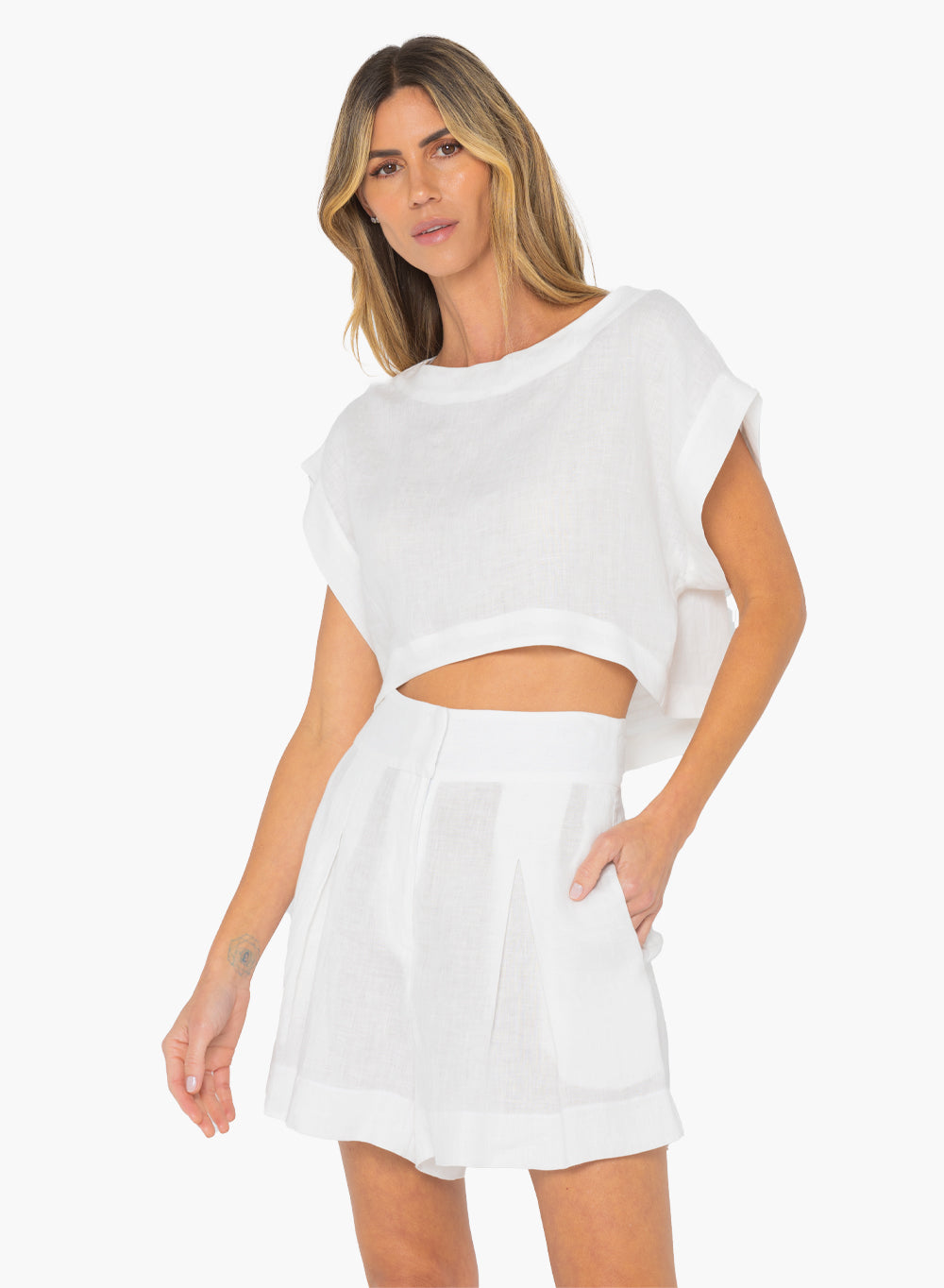 JBQ - Finley Top - Oyster -