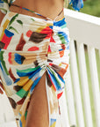 JBQ - Minela Skirt - Abstract Leaf -