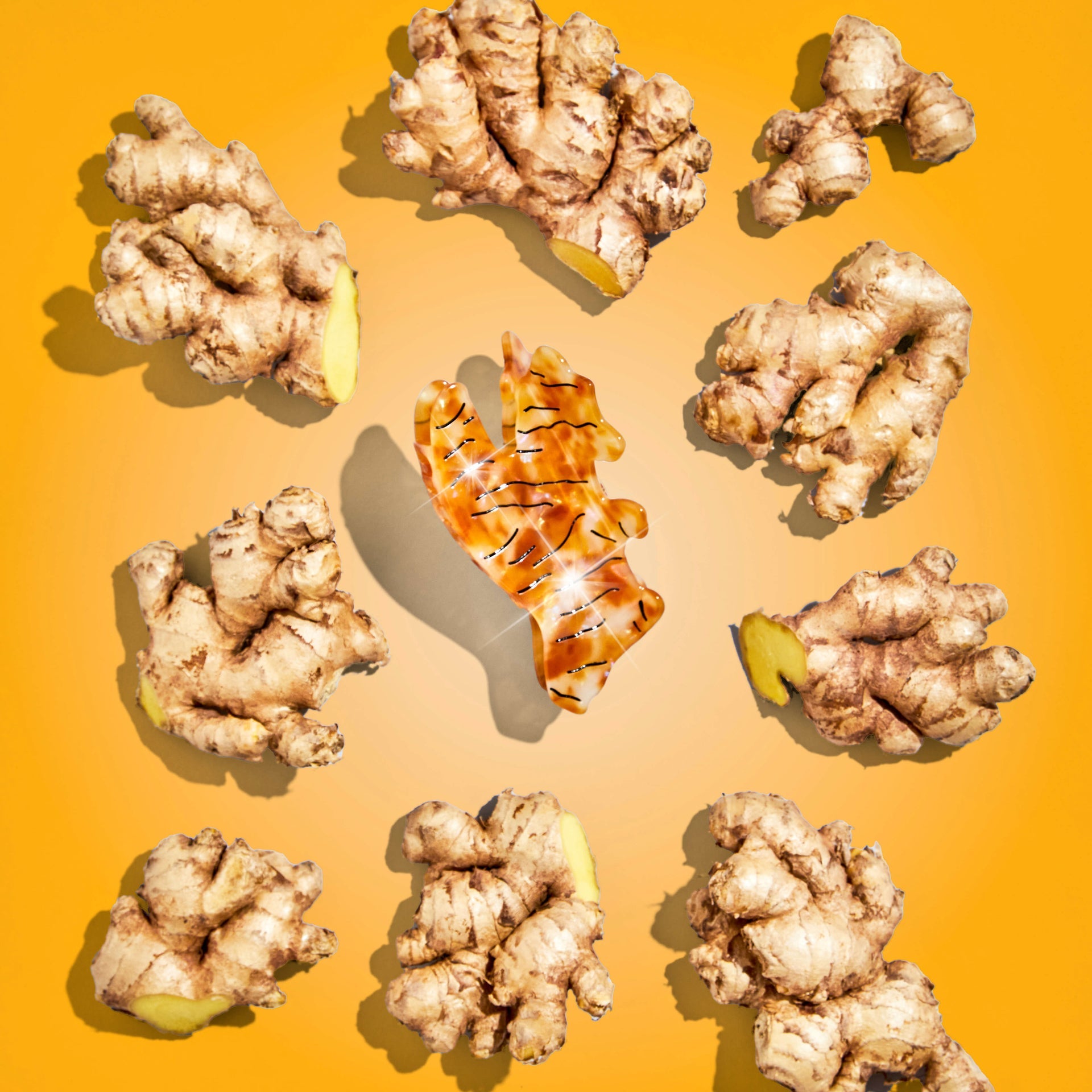 Jenny Lemons - Large Ginger Hair Claw Clip -