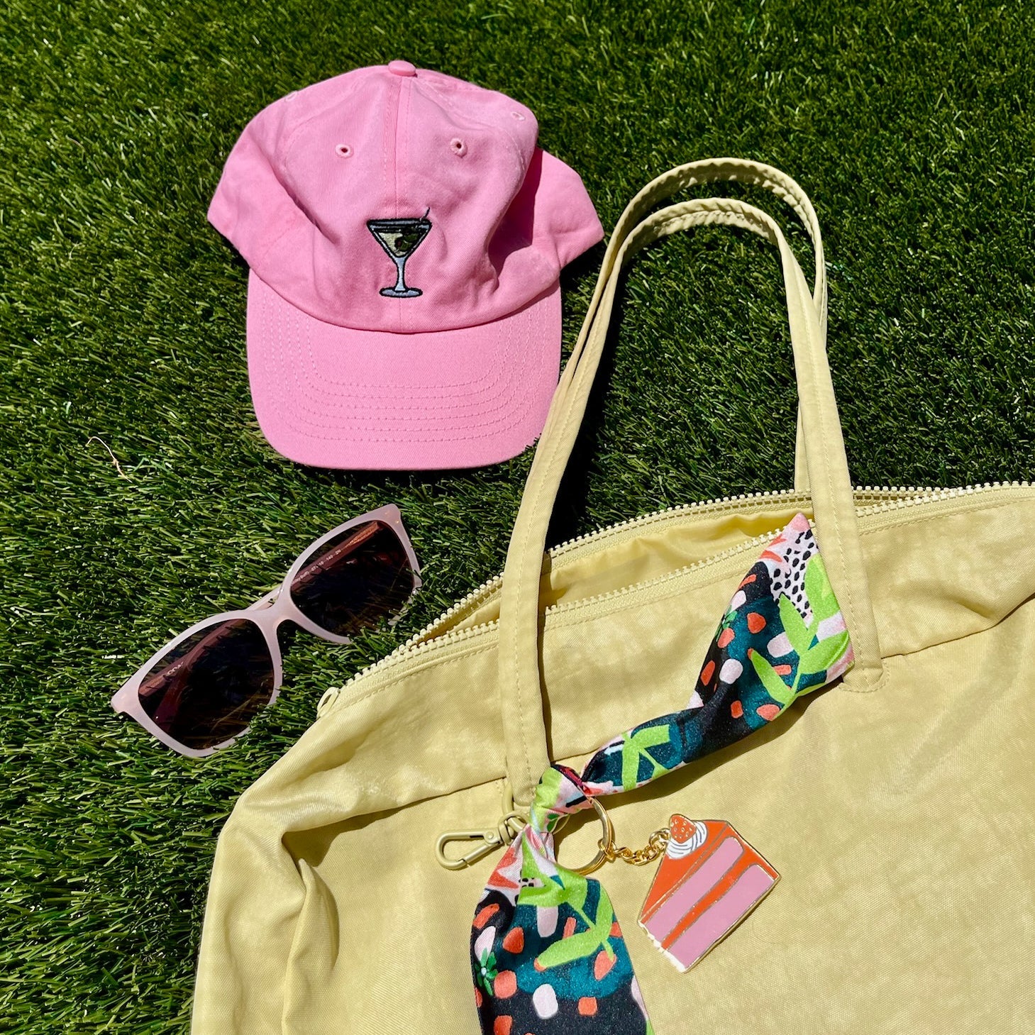 Jenny Lemons - Cake Slice Key Chain -