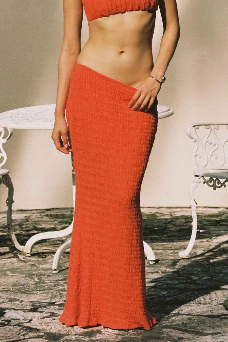 Montce - Tangerine Natalia Skirt -