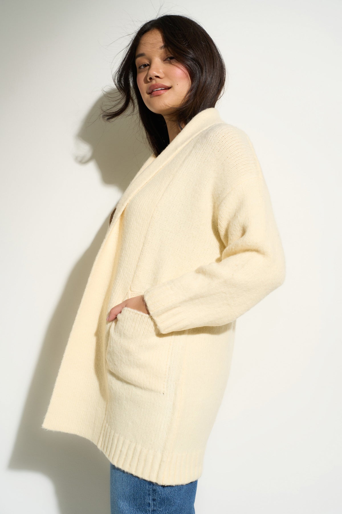 Callahan Knitwear - Juliet Cardigan - Creme -