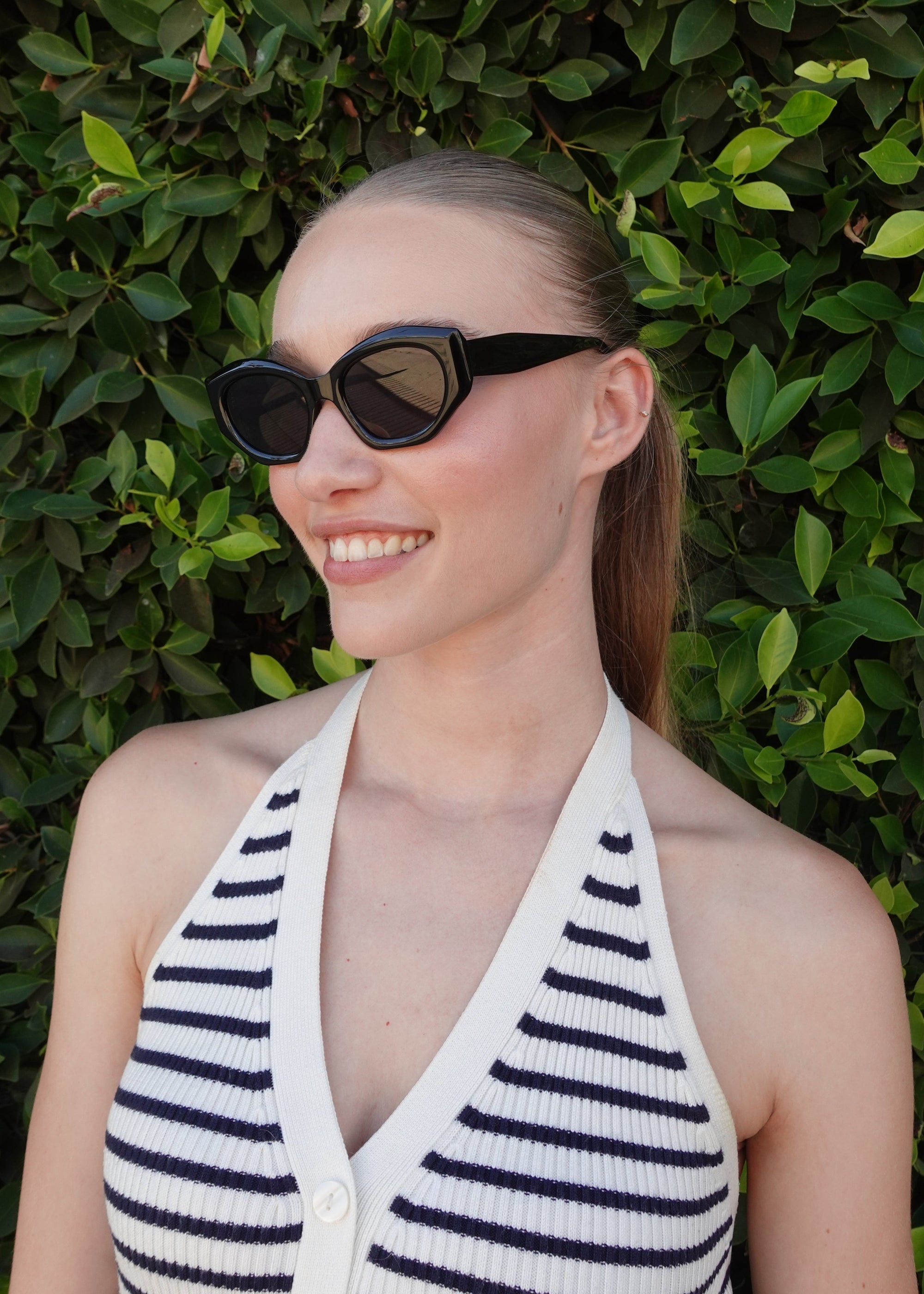 DIFF Eyewear - Margot Sunglasses - Black -