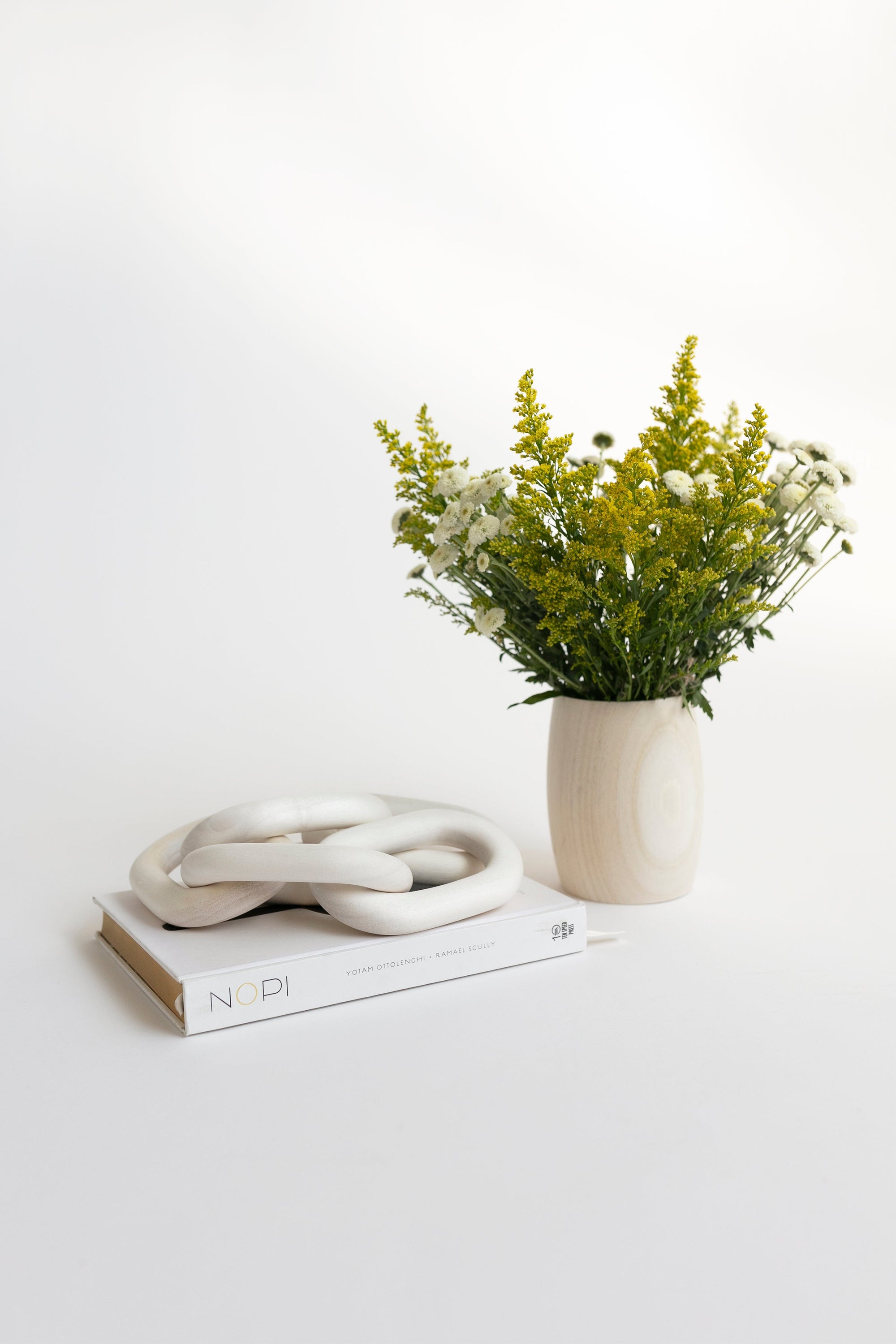 Kayu - Mini Ansel Handcrafted Wood Vase -