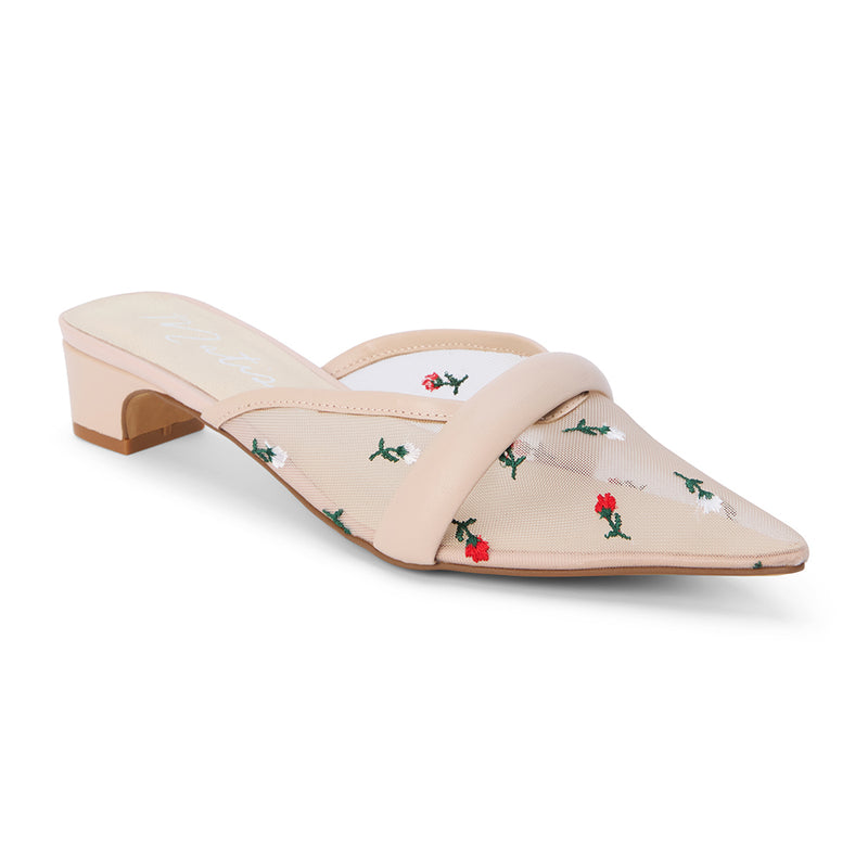 Matisse - Kellan Heels - Nude Floral -