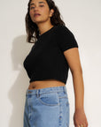 Callahan Knitwear - The Knit Tee - Black -