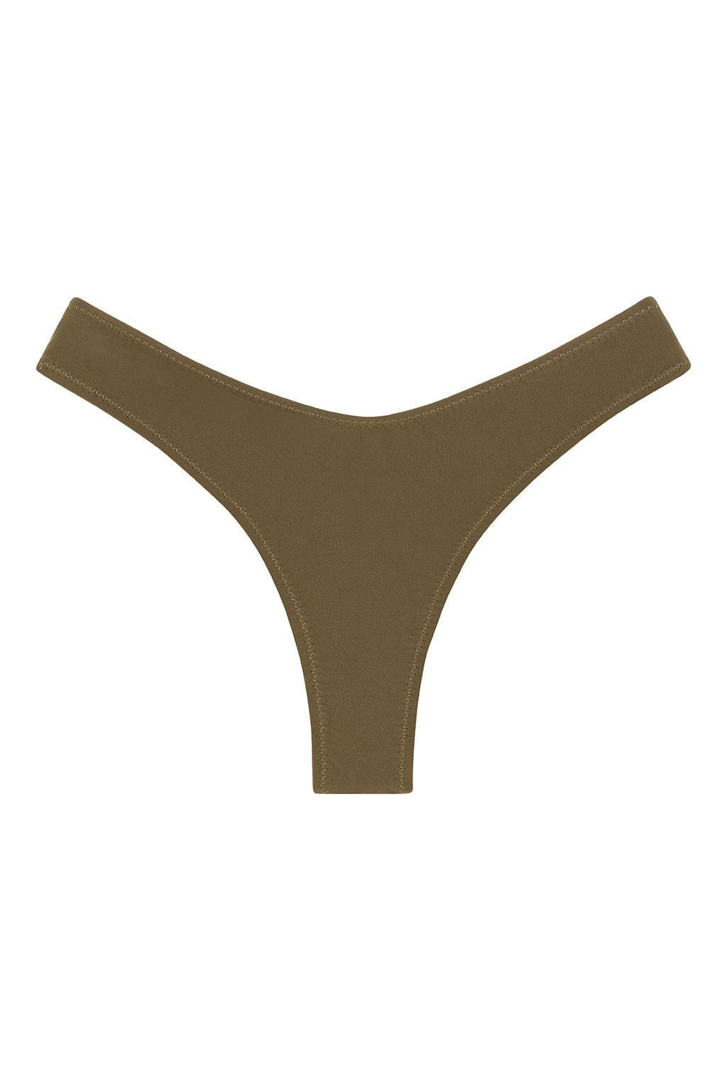 Montce - Khaki Added Coverage Lulu Bikini Bottom -