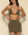 Montce - Khaki Bikini Top -