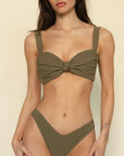 Montce - Khaki Hayden Bikini Top -