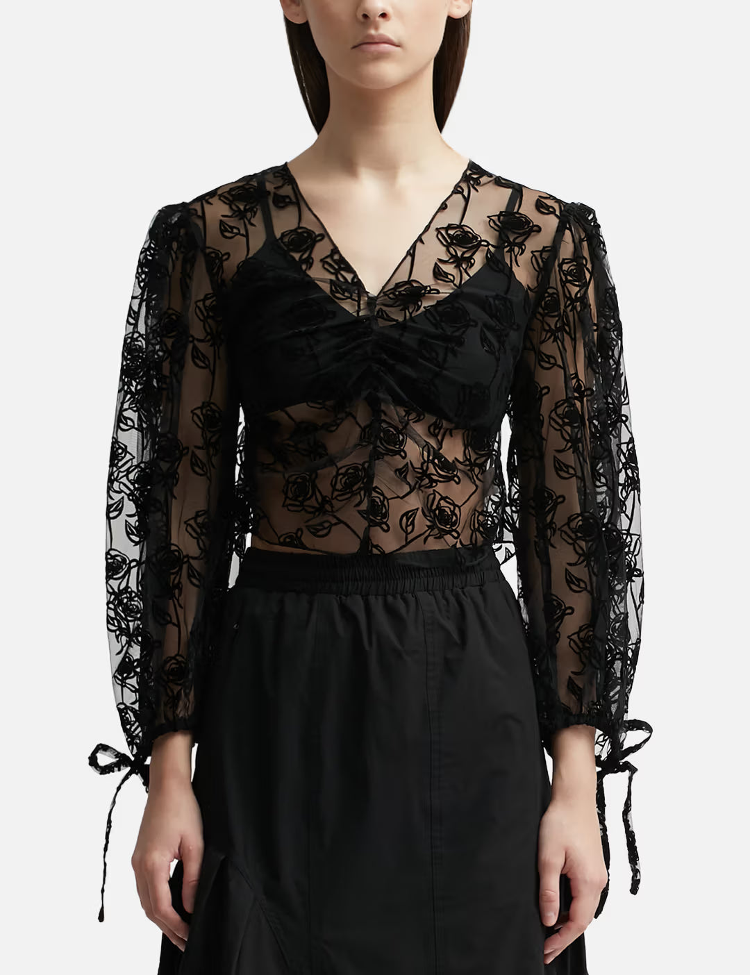 House of Sunny - La Thorn Blouse - Noir -