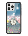 Wildflower iPhone case 16 Pro Max Laufey Collab Clock Cute