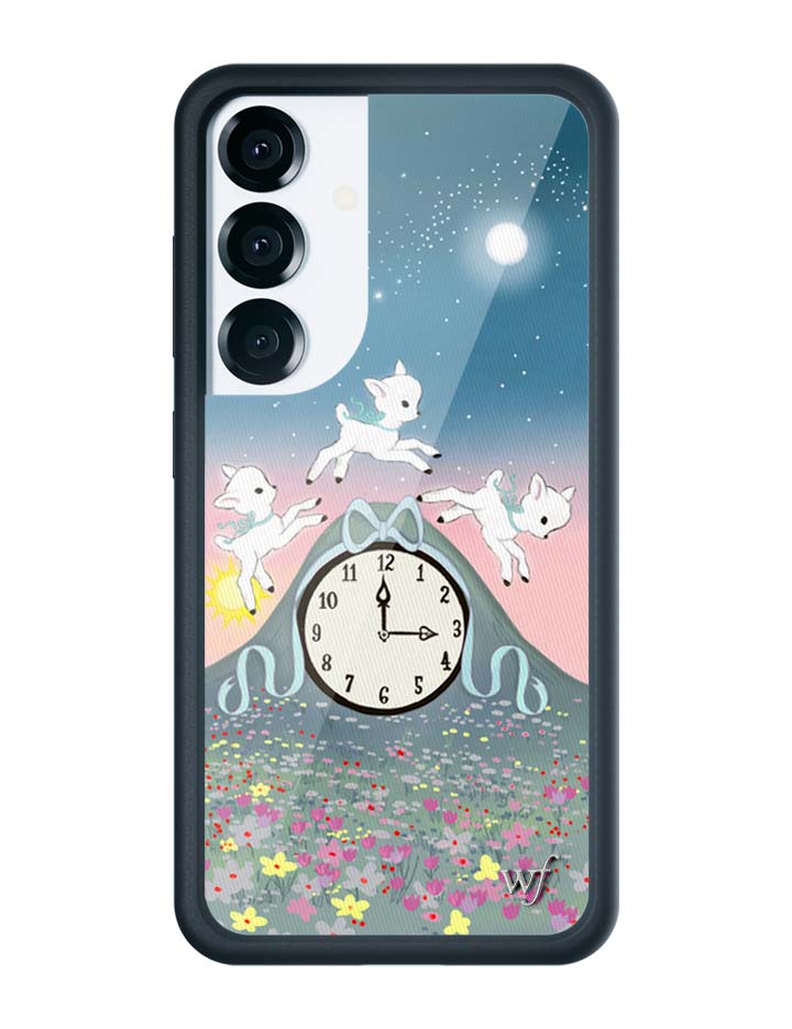 Wildflower Galaxy S25 case Laufey Collab Clock Cute