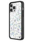 Wildflower Lilac And Blue Floral iPhone 14 Pro Max Case