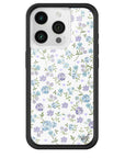 Wildflower Lilac And Blue Floral iPhone 15 Pro Case