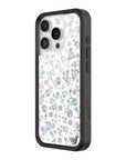 Wildflower Lilac And Blue Floral iPhone 15 Pro Case