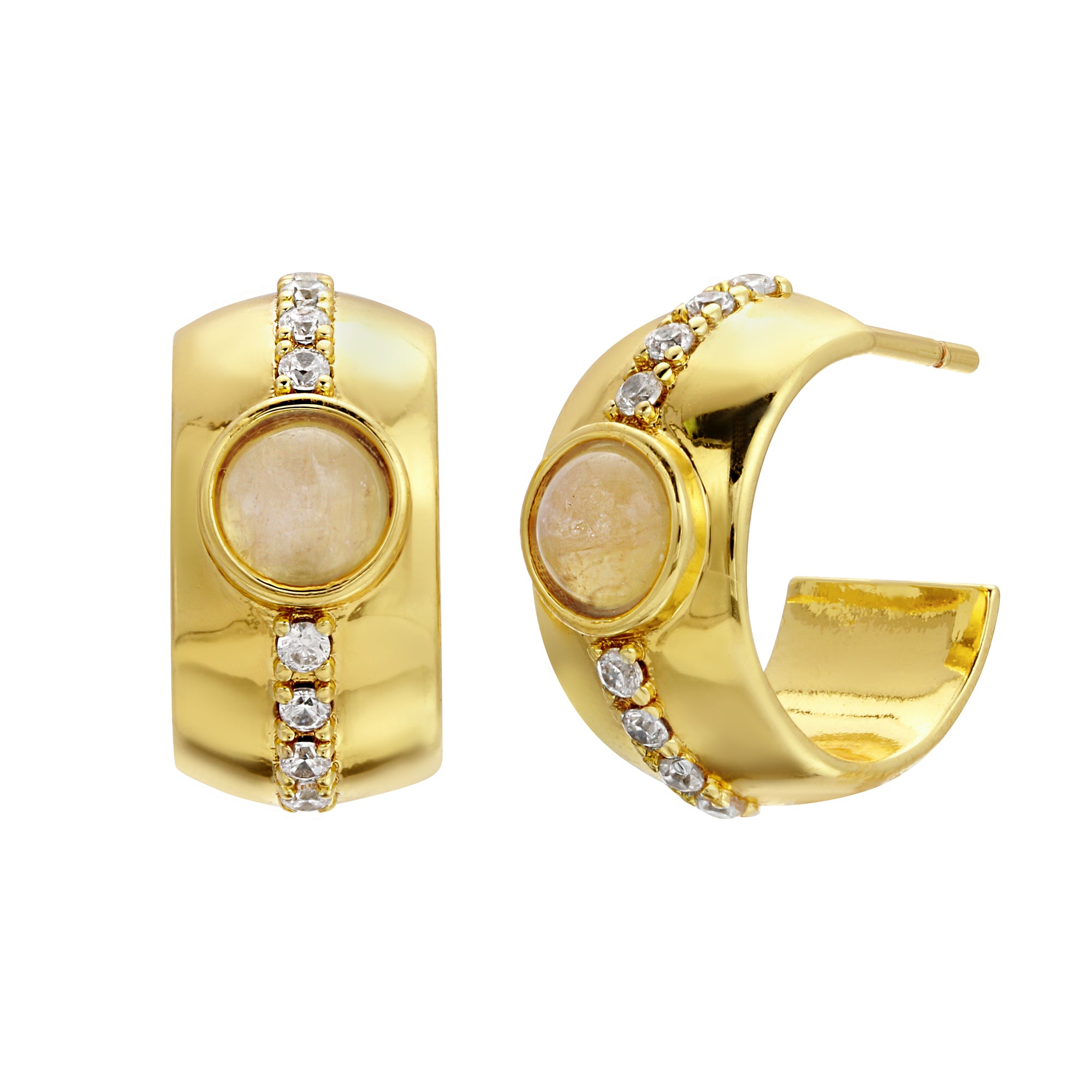 Leeada - Reign Chunky Hoops -