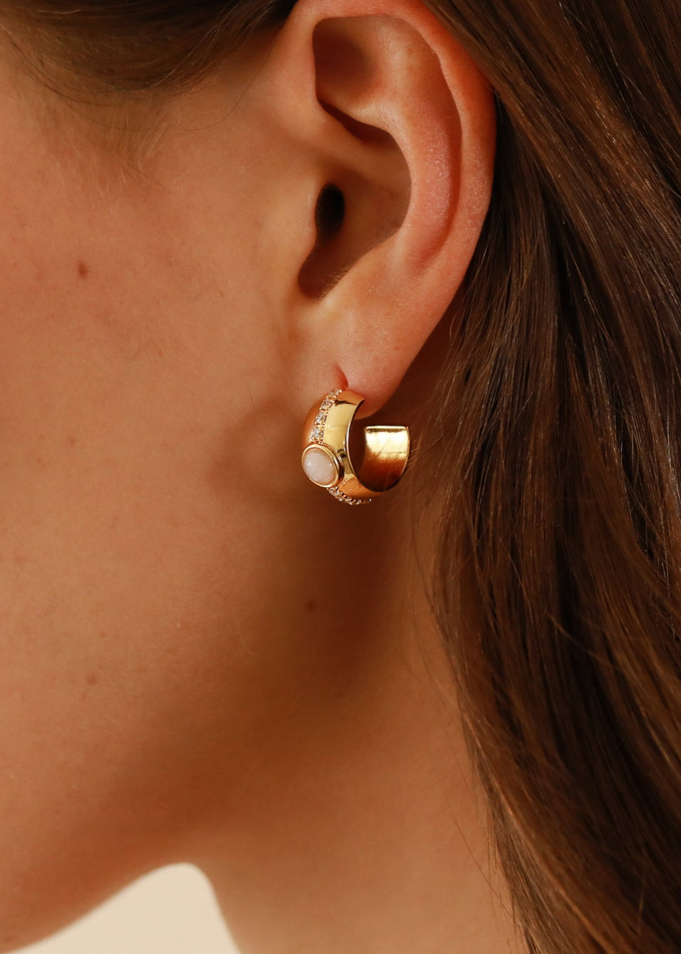 Leeada - Reign Chunky Hoops -