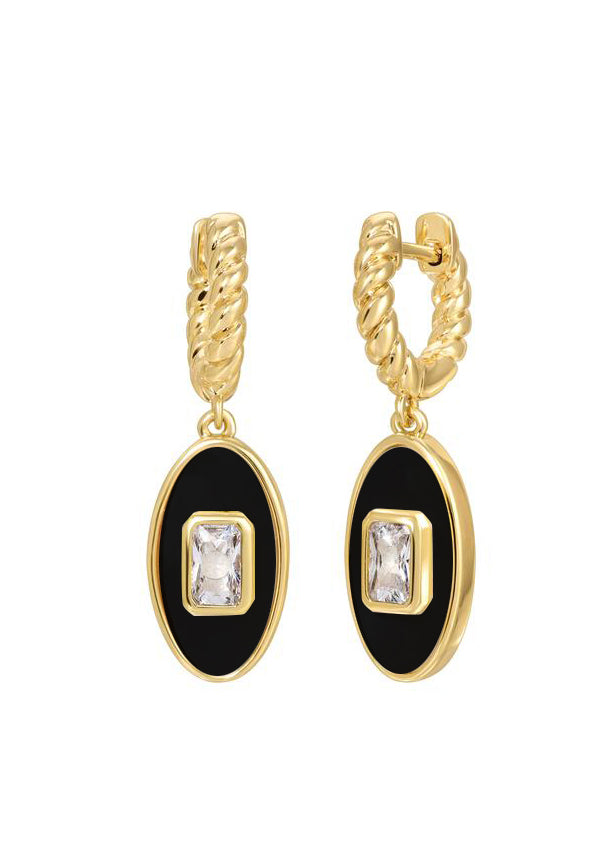 Leeada - Juno Drop Earrings -