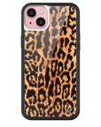 Wildflower Leopard Love iPhone 15 Plus Case