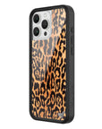 Wildflower Leopard Love iPhone 16 Pro Max Case
