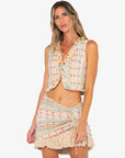 JBQ - Maya Skirt - Fringed Multi -