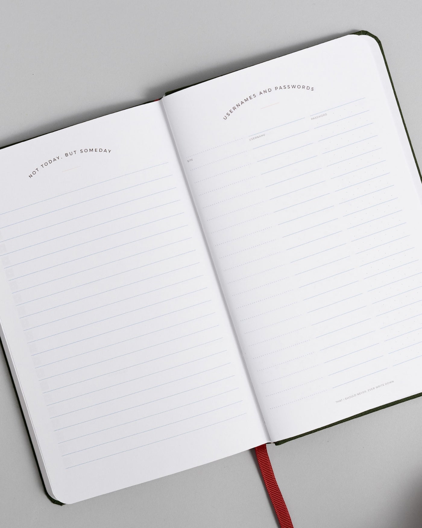 Letterfolk - Today Planner - Plum -