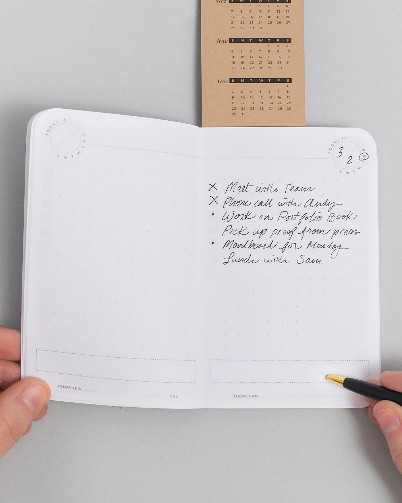 Letterfolk - Today Pocket Planner - Plum -