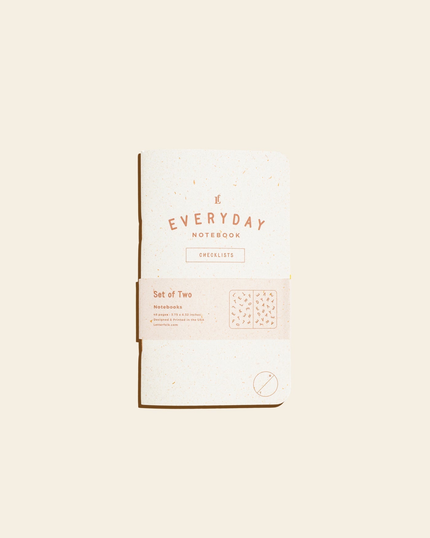 Letterfolk - Everyday Checklists Notebook 2-Pack -
