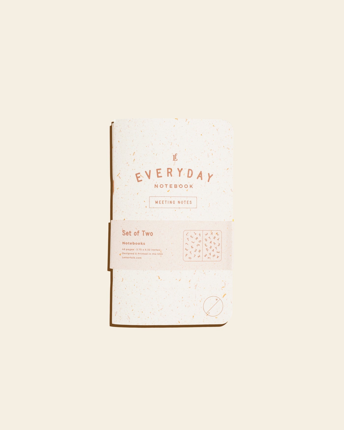 Letterfolk - Everyday Meeting Notes Notebook 2-Pack -