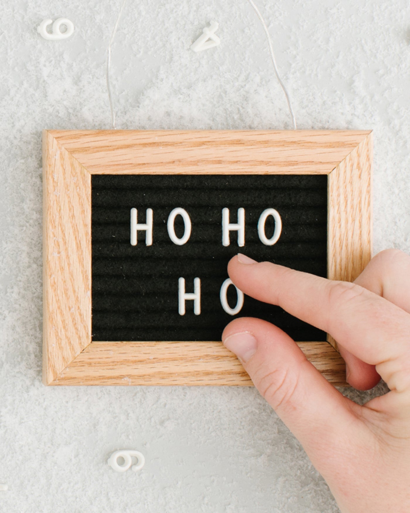 Letterfolk - Letter Board Ornament -