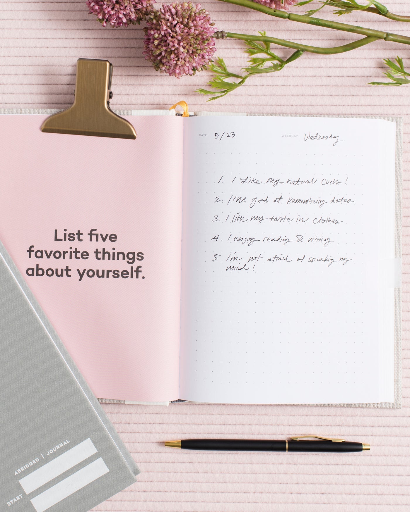 Letterfolk - Abridged Journal - Navy -