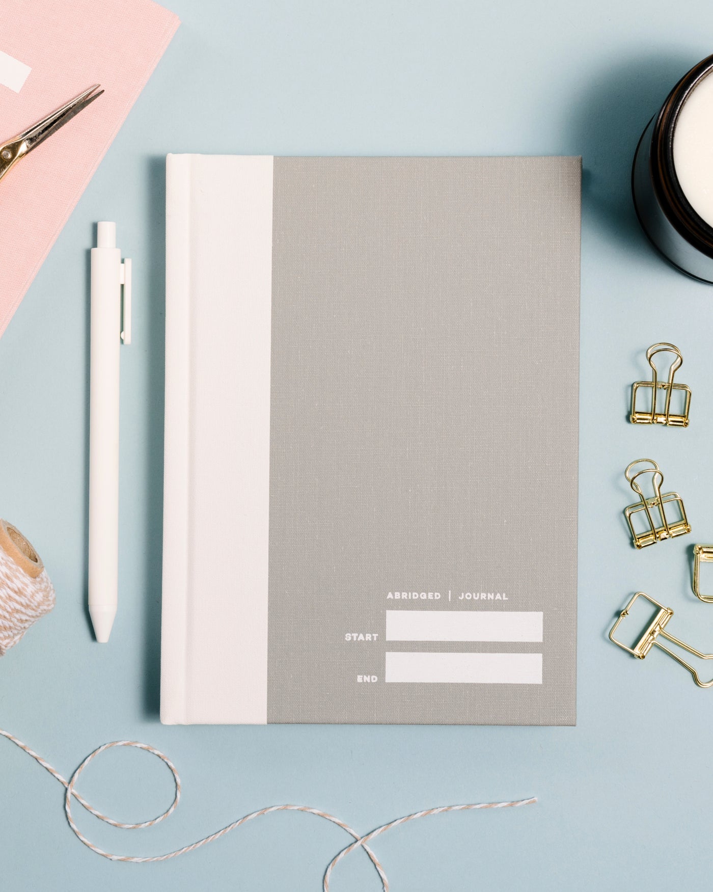 Letterfolk - Abridged Journal - Grey -