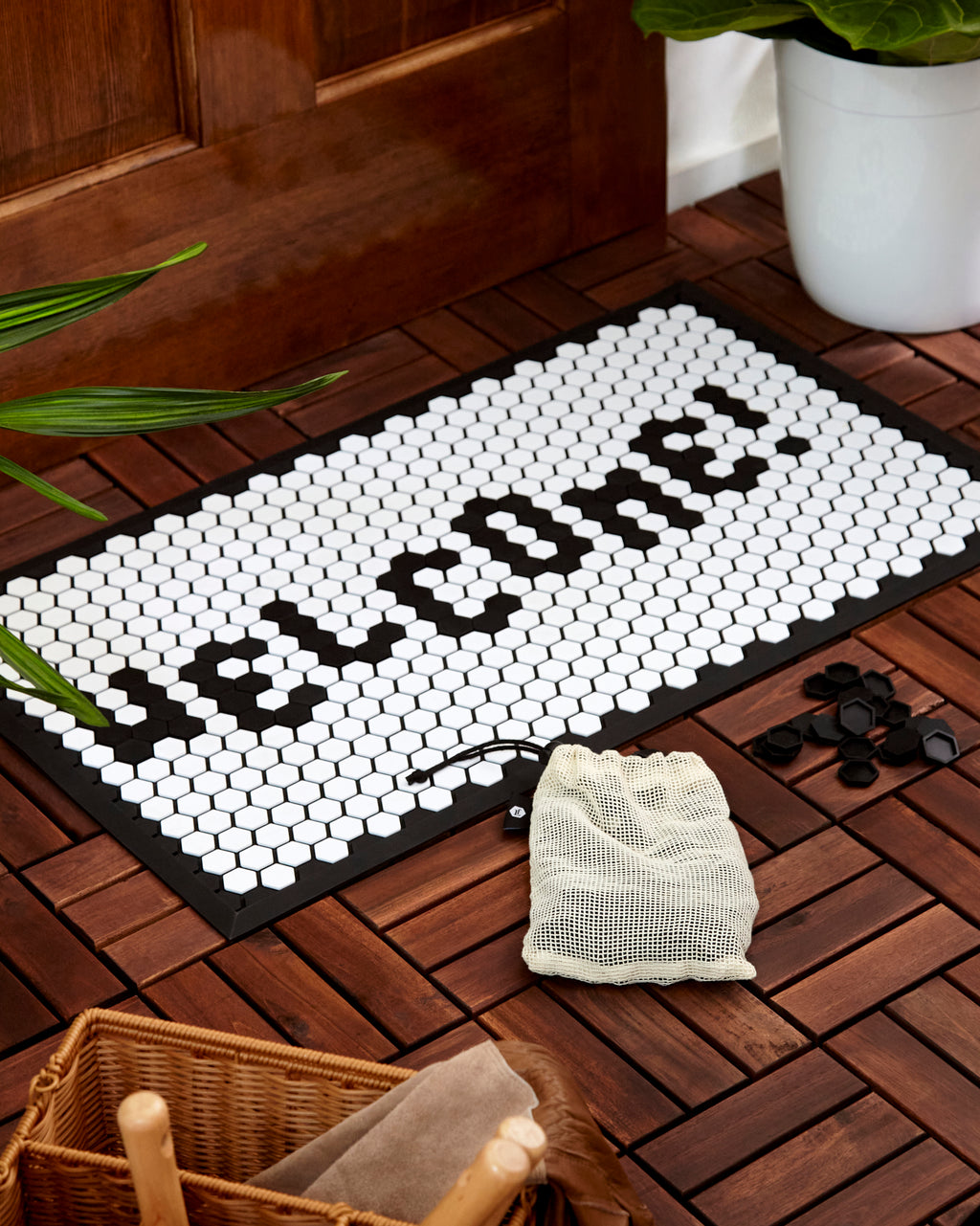Letterfolk - Tile Mat - Standard/White -
