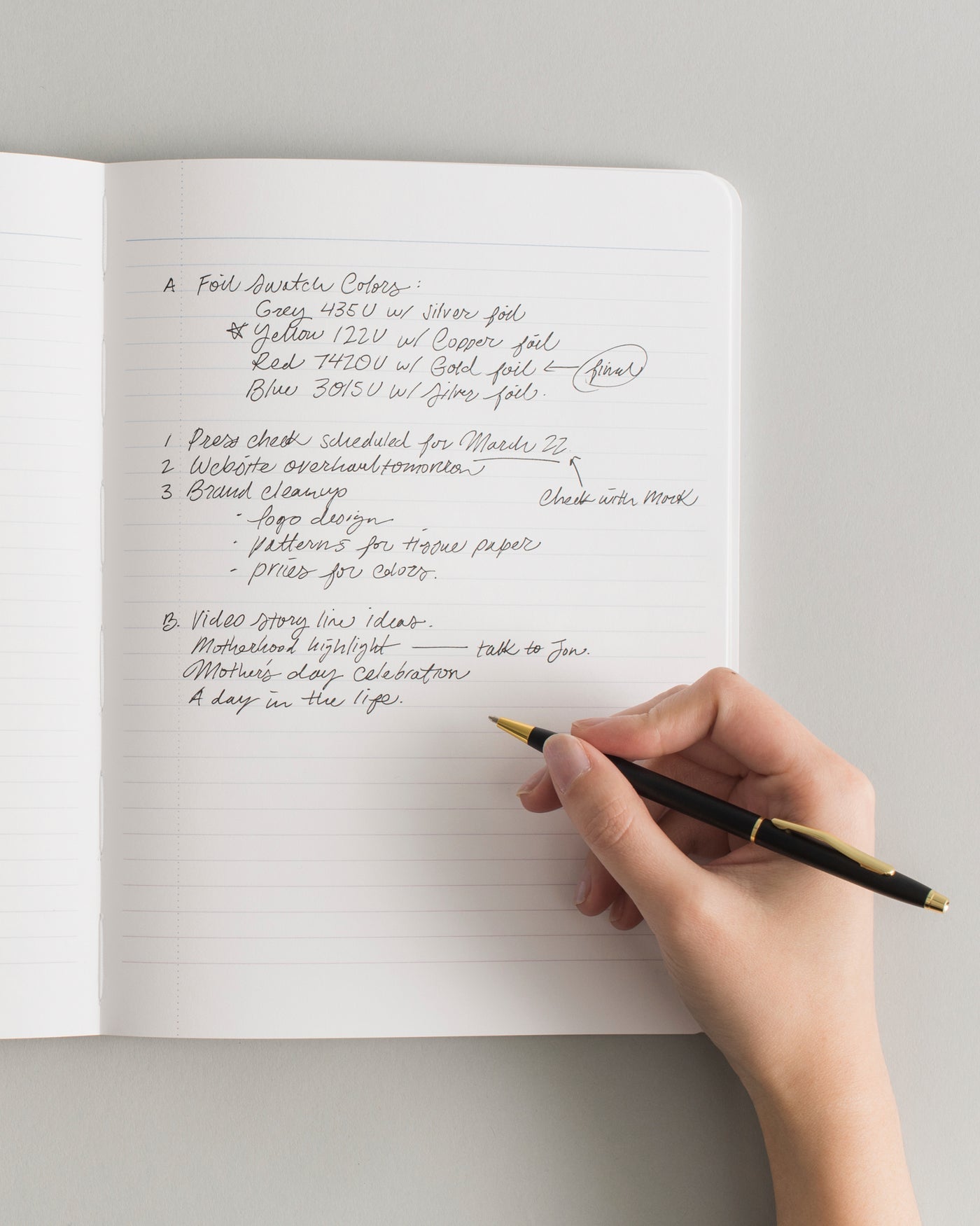 Letterfolk - Composition Book - Kraft/Copper -