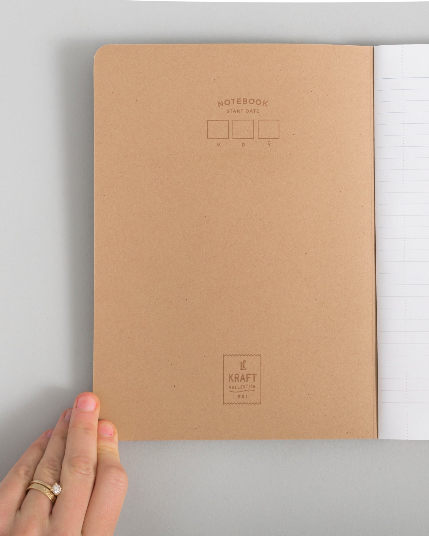 Letterfolk - Composition Book - Kraft/Copper -
