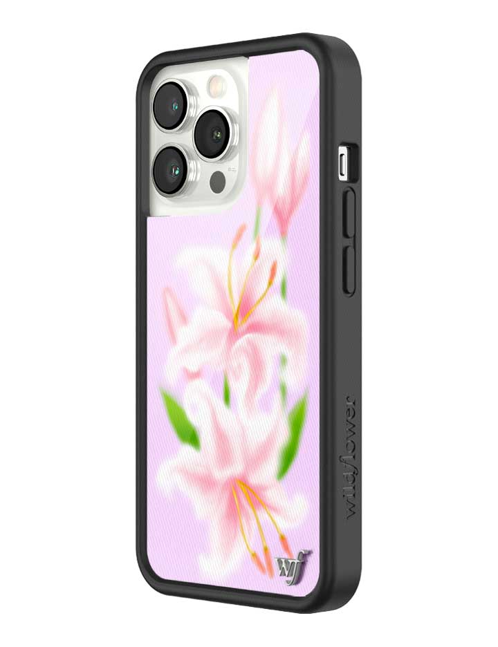 Wildflower iPhone case 13 Pro Sweet Lily Lilac Cute