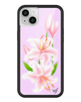 Wildflower iPhone case 14 Sweet Lily Lilac Cute