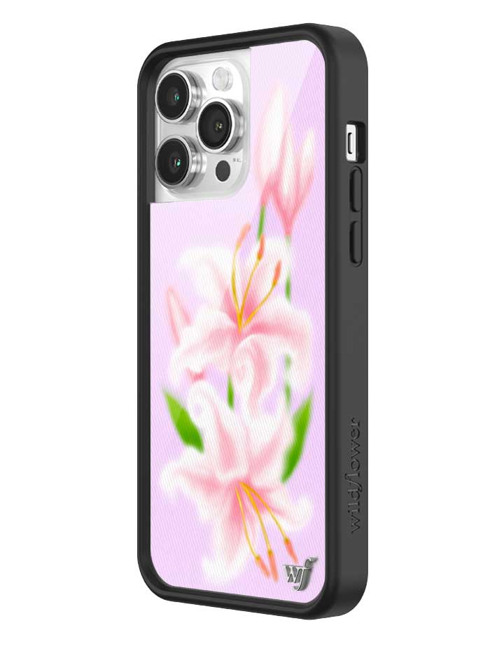 Wildflower iPhone case 14 Pro Max Sweet Lily Lilac Cute