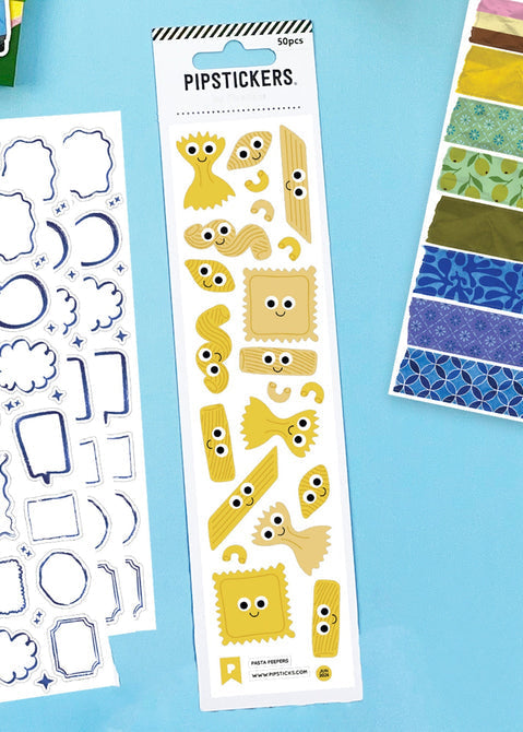 Pipsticks - Pasta Peepers Googly Eyed Stickers -