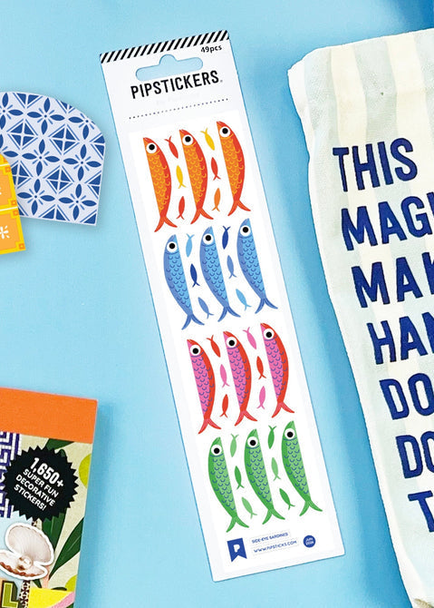 Pipsticks - Side-Eye Sardines Googly Eyed Stickers -
