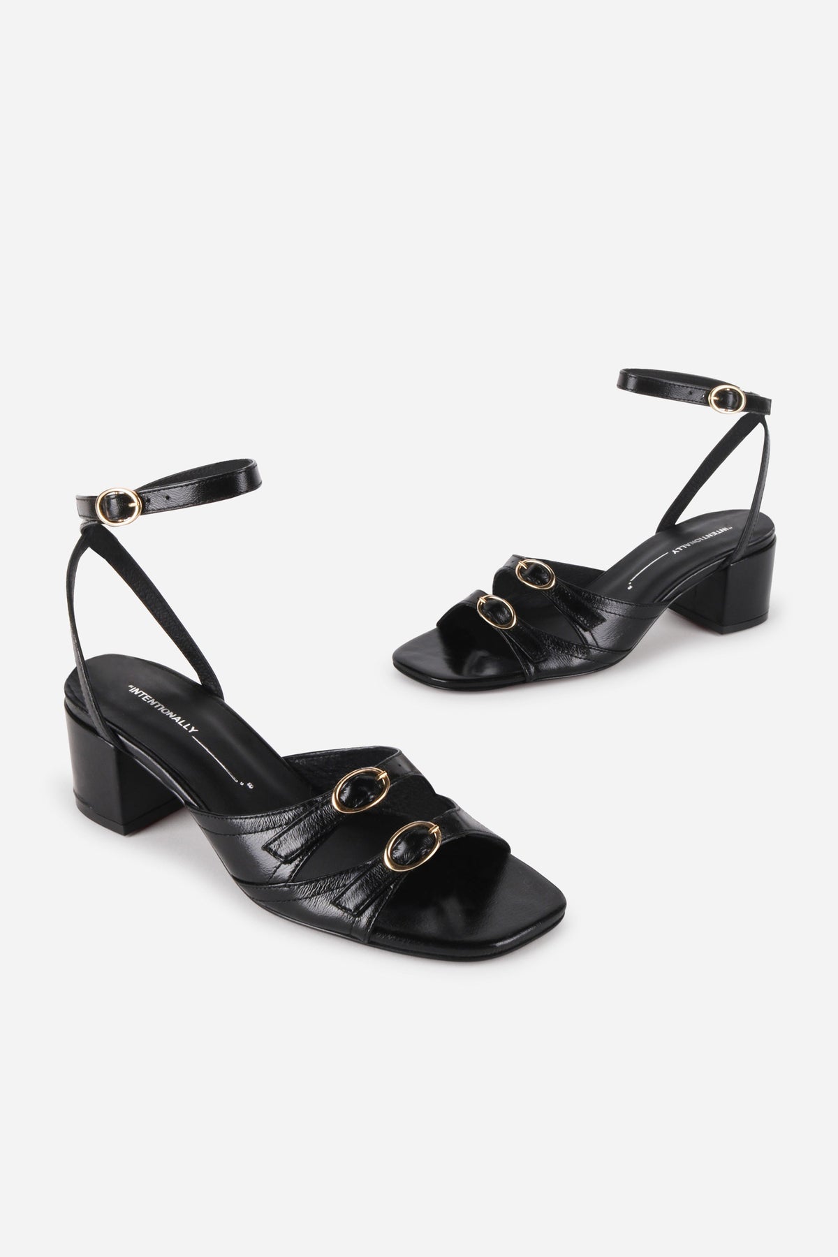 Intentionally Blank - Lingo Block Heel Sandal -