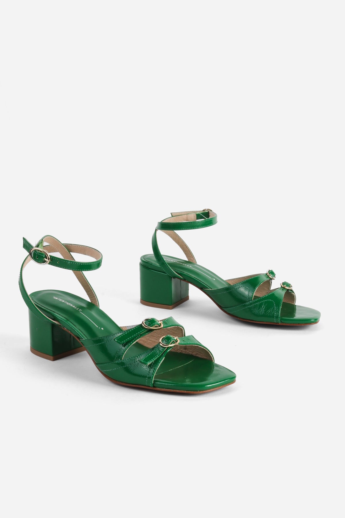 Intentionally Blank - Lingo Block Heel Sandal -